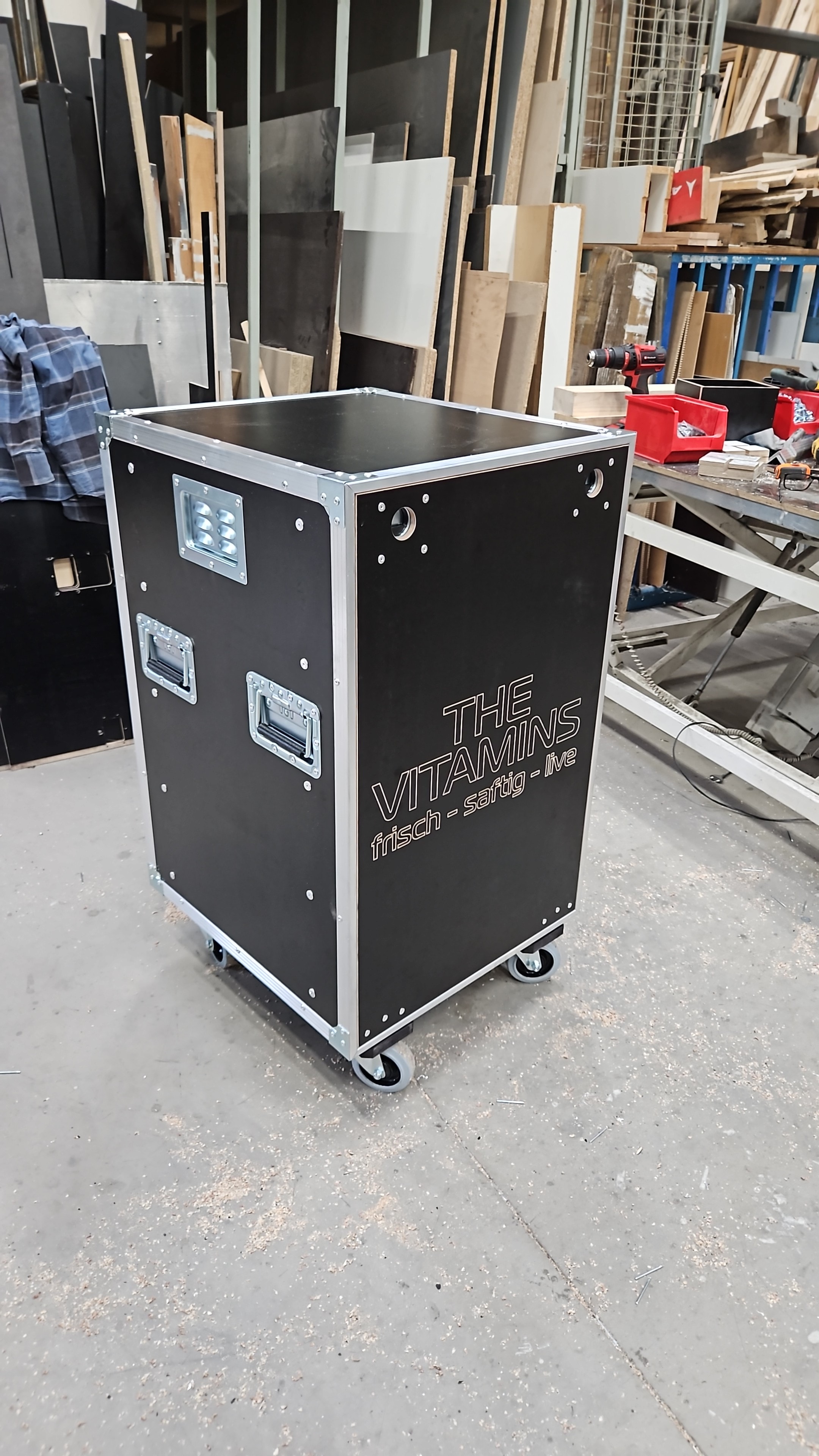 Medien Flightcase inkl. Einbauten Oberösterreich